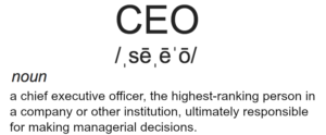 CEO Definition | Music Therapy Connections