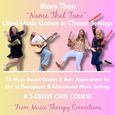 More Than “Name That Tune”: Using Music Games in Clinical Settings